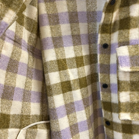 NWT Zara Plaid Oversized Shacket - Picture 5 of 10